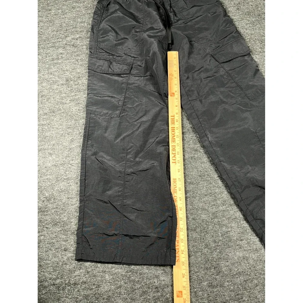 Old Navy Never Husting Cargo Pants Men S Black Nylon Quick Dry Hiking Drawstring